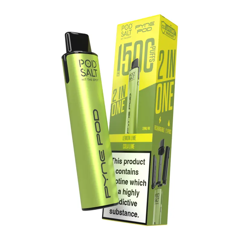 Lime Edition Pyne Pod 2 in 1 Vape Kit Pod Salt Edition 